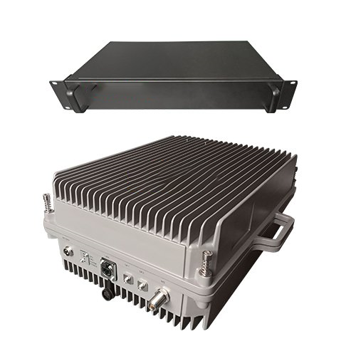  三原TETRA800数字警用集群数字光纤直放站远近端机